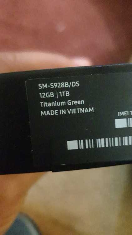 Samsung S 24 ultra 12 GB/1TB