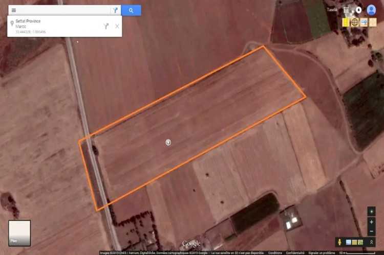 Terrain de 4 hectares à lakhyayta casablanca