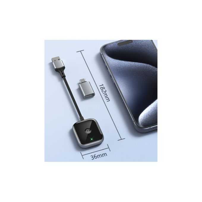 Adaptateur sans fil android pour voiture