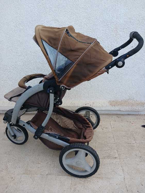 Poussette bebe jumeaux كروصة اطفال توأم