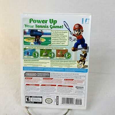Mario power tennis–Nintendo selects wii