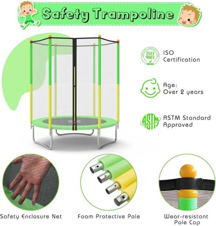 Trampoline AOTOB 1.4m🟡