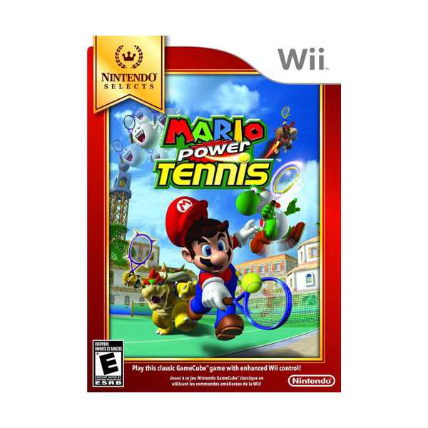 Mario power tennis–Nintendo selects wii