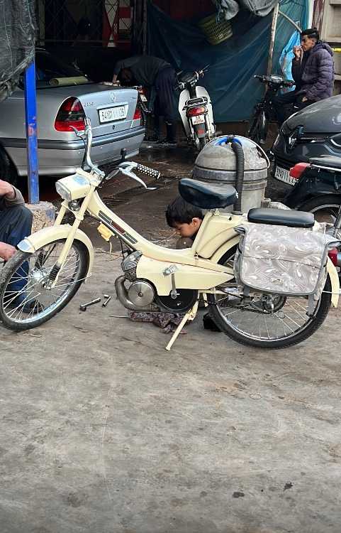 Mobylette et solex