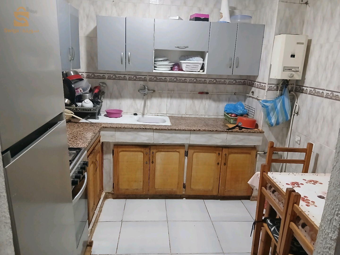 vente f3 4 étage belair rond point de la wilaya d oran 